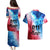 Patriotic 911 Memorial Patriot Day Couples Matching Puletasi and Hawaiian Shirt American Flag and Bald Eagle - Wonder Print Shop