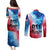 Patriotic 911 Memorial Patriot Day Couples Matching Puletasi and Long Sleeve Button Shirt American Flag and Bald Eagle - Wonder Print Shop