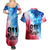 Patriotic 911 Memorial Patriot Day Couples Matching Summer Maxi Dress and Hawaiian Shirt American Flag and Bald Eagle - Wonder Print Shop