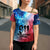 Patriotic 911 Memorial Patriot Day Cross Shoulder Shirt American Flag and Bald Eagle - Wonder Print Shop