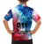 Patriotic 911 Memorial Patriot Day Family Matching Long Sleeve Bodycon Dress and Hawaiian Shirt American Flag and Bald Eagle - Wonder Print Shop