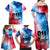 Patriotic 911 Memorial Patriot Day Family Matching Off Shoulder Maxi Dress and Hawaiian Shirt American Flag and Bald Eagle - Wonder Print Shop