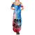 Patriotic 911 Memorial Patriot Day Family Matching Summer Maxi Dress and Hawaiian Shirt American Flag and Bald Eagle - Wonder Print Shop