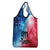 Patriotic 911 Memorial Patriot Day Grocery Bag American Flag and Bald Eagle - Wonder Print Shop