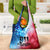 Patriotic 911 Memorial Patriot Day Grocery Bag American Flag and Bald Eagle - Wonder Print Shop