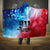 Patriotic 911 Memorial Patriot Day Hooded Blanket American Flag and Bald Eagle - Wonder Print Shop