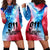 Patriotic 911 Memorial Patriot Day Hoodie Dress American Flag and Bald Eagle - Wonder Print Shop