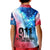 Patriotic 911 Memorial Patriot Day Kid Polo Shirt American Flag and Bald Eagle - Wonder Print Shop