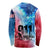 Patriotic 911 Memorial Patriot Day Long Sleeve Shirt American Flag and Bald Eagle - Wonder Print Shop