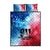 Patriotic 911 Memorial Patriot Day Quilt Bed Set American Flag and Bald Eagle - Wonder Print Shop