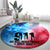 Patriotic 911 Memorial Patriot Day Round Carpet American Flag and Bald Eagle - Wonder Print Shop