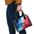 Patriotic 911 Memorial Patriot Day Shoulder Handbag American Flag and Bald Eagle - Wonder Print Shop