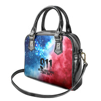 Patriotic 911 Memorial Patriot Day Shoulder Handbag American Flag and Bald Eagle - Wonder Print Shop
