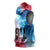 Patriotic 911 Memorial Patriot Day Sleeveless Hoodie American Flag and Bald Eagle - Wonder Print Shop