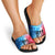 Patriotic 911 Memorial Patriot Day Slide Sandals American Flag and Bald Eagle - Wonder Print Shop