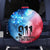 Patriotic 911 Memorial Patriot Day Spare Tire Cover American Flag and Bald Eagle - Wonder Print Shop