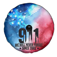 Patriotic 911 Memorial Patriot Day Spare Tire Cover American Flag and Bald Eagle - Wonder Print Shop
