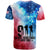 Patriotic 911 Memorial Patriot Day T Shirt American Flag and Bald Eagle - Wonder Print Shop