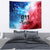 Patriotic 911 Memorial Patriot Day Tapestry American Flag and Bald Eagle - Wonder Print Shop