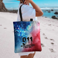Patriotic 911 Memorial Patriot Day Tote Bag American Flag and Bald Eagle - Wonder Print Shop