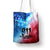 Patriotic 911 Memorial Patriot Day Tote Bag American Flag and Bald Eagle - Wonder Print Shop