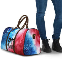 Patriotic 911 Memorial Patriot Day Travel Bag American Flag and Bald Eagle - Wonder Print Shop