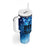 Patriotic 911 Memorial Patriot Day Tumbler With Handle American Flag and Bald Eagle - Wonder Print Shop