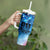 Patriotic 911 Memorial Patriot Day Tumbler With Handle American Flag and Bald Eagle - Wonder Print Shop