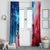Patriotic 911 Memorial Patriot Day Window Curtain American Flag and Bald Eagle - Wonder Print Shop