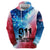 Patriotic 911 Memorial Patriot Day Zip Hoodie American Flag and Bald Eagle - Wonder Print Shop