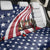 911 Memorial Back Car Seat Cover Patriot Day American Flag and Soldier Silhouette Honor and Remember - Wonder Print Shop