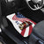 911 Memorial Car Mats Patriot Day American Flag and Soldier Silhouette Honor and Remember - Wonder Print Shop