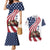 911 Memorial Couples Matching Mermaid Dress and Hawaiian Shirt Patriot Day American Flag and Soldier Silhouette Honor and Remember - Wonder Print Shop