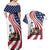 911 Memorial Couples Matching Off Shoulder Maxi Dress and Hawaiian Shirt Patriot Day American Flag and Soldier Silhouette Honor and Remember - Wonder Print Shop