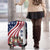 911 Memorial Luggage Cover Patriot Day American Flag and Soldier Silhouette Honor and Remember - Wonder Print Shop