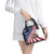 911 Memorial Shoulder Handbag Patriot Day American Flag and Soldier Silhouette Honor and Remember - Wonder Print Shop