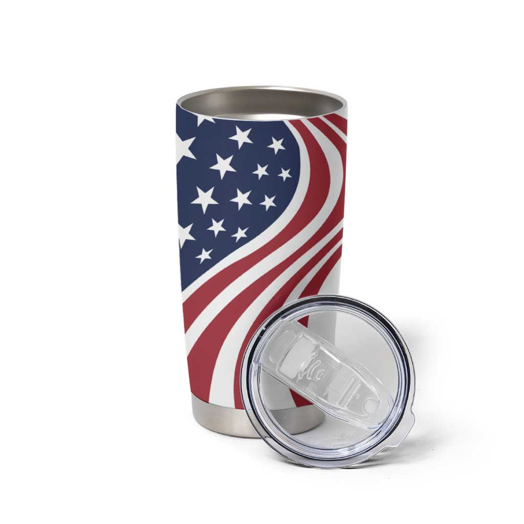 911 Memorial Tumbler Cup Patriot Day American Flag and Soldier Silhouette Honor and Remember - Wonder Print Shop