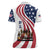 911 Memorial Women Polo Shirt Patriot Day American Flag and Soldier Silhouette Honor and Remember - Wonder Print Shop
