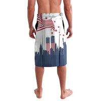 Patriot Day 911 Memorial Lavalava American Flag and New York City Skyline Design - Wonder Print Shop