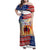 911 Memorial Patriot Day Family Matching Off Shoulder Maxi Dress and Hawaiian Shirt American Flag and Soldier Tribute Never Forget - Wonder Print Shop