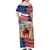 911 Memorial Patriot Day Family Matching Off Shoulder Maxi Dress and Hawaiian Shirt American Flag and Soldier Tribute Never Forget - Wonder Print Shop