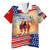 911 Memorial Patriot Day Family Matching Summer Maxi Dress and Hawaiian Shirt American Flag and Soldier Tribute Never Forget - Wonder Print Shop