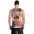 911 Memorial Patriot Day Men Tank Top American Flag and Soldier Tribute Never Forget - Wonder Print Shop