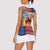 911 Memorial Patriot Day Women Sleeveless Polo Shirt American Flag and Soldier Tribute Never Forget - Wonder Print Shop