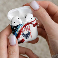 Patriot Day 911 Memorial AirPods Case American Flag and Angel Soldier Honor and Remember - Wonder Print Shop