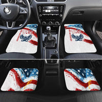 Patriot Day 911 Memorial Car Mats American Flag and Angel Soldier Honor and Remember - Wonder Print Shop