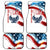 Patriot Day 911 Memorial Car Mats American Flag and Angel Soldier Honor and Remember - Wonder Print Shop