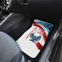 Patriot Day 911 Memorial Car Mats American Flag and Angel Soldier Honor and Remember - Wonder Print Shop