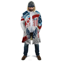 Patriot Day 911 Memorial Cloak American Flag and Angel Soldier Honor and Remember - Wonder Print Shop