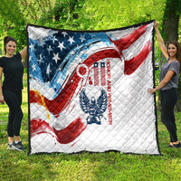 Patriot Day 911 Memorial Quilt American Flag and Angel Soldier Honor and Remember - Wonder Print Shop